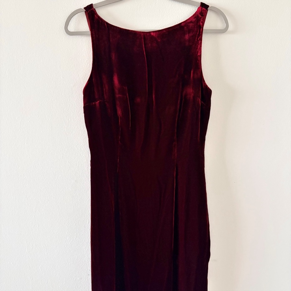 Reformation Romy Velvet Dress - Picture 4 of 10